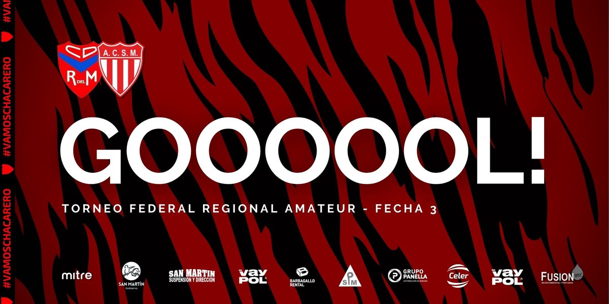 #TorneoRegional 🏆

⏱️ 42' PT | GOOOOOOOOOOOOOOOLLLLLLLLLLLLLLL!!!!!!!!!!!

⚽️🗣 Amaya habilitó la subida de Pacheco por izquierda, que metió un centro perfecto para Campozano. El 9 no perdonó y de cabeza pone arriba al Chaca.

Rodeo del Medio 0 - 1 #SanMartin

#VamosChacarero 🇦🇹