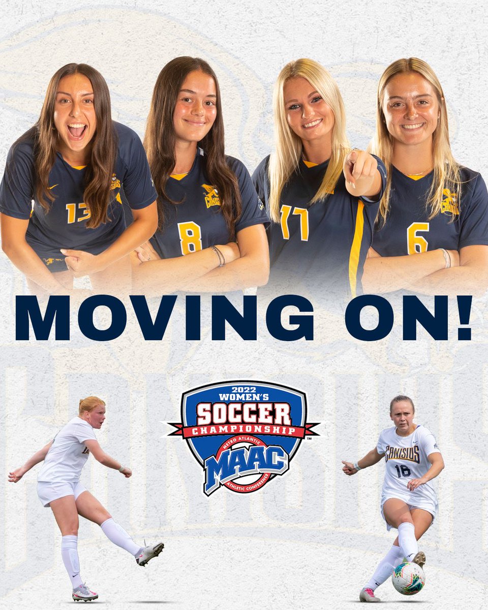 MOVING ON!

#Griffs | #MAACSoccer