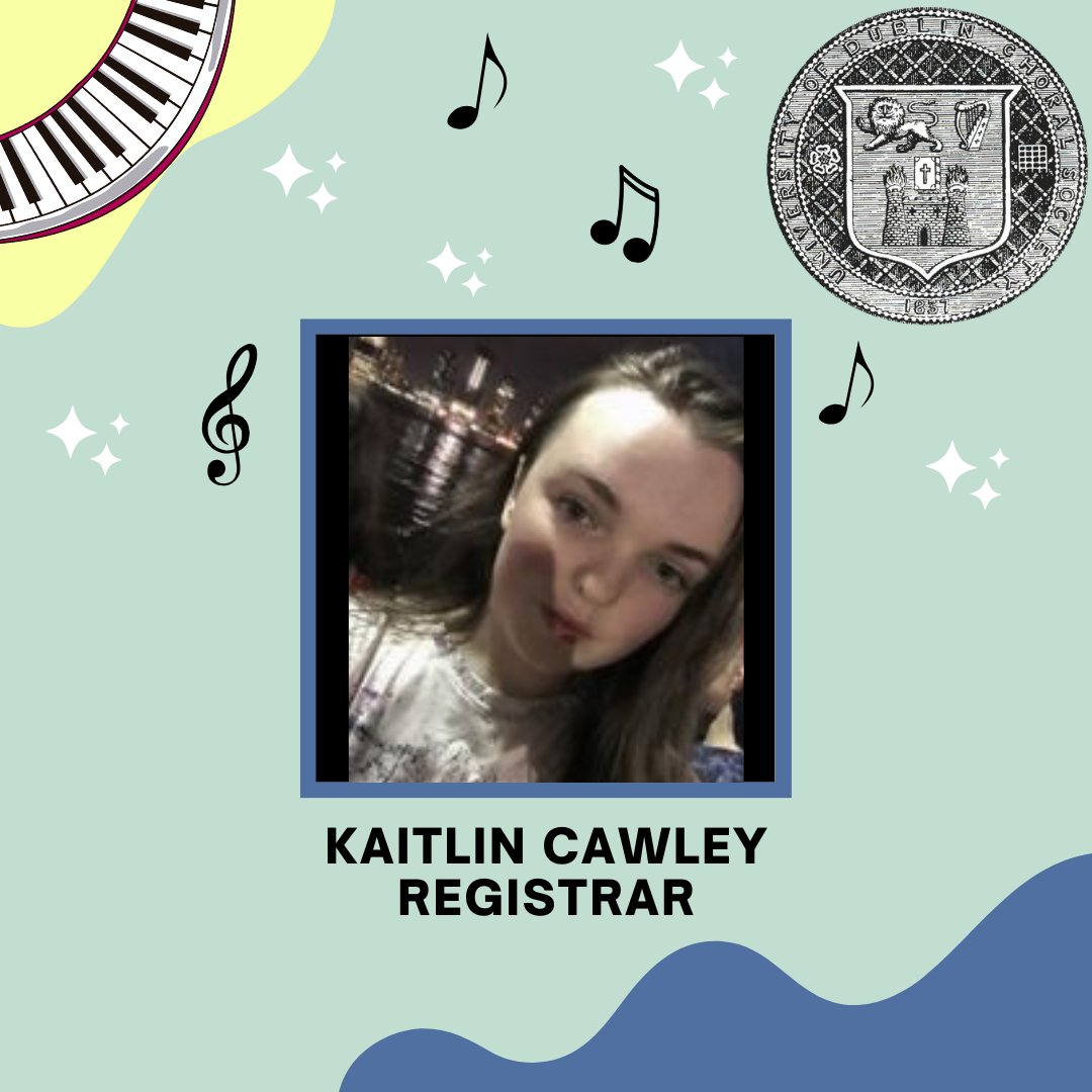 udcs's tweet image. ✨ Meet the Committee ✨ Say hello to our registrar, Kaitlin!
