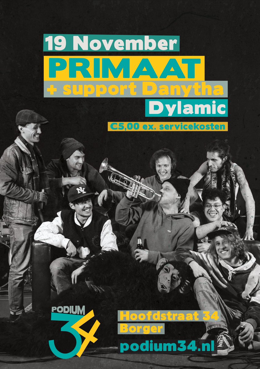 Ga deze show checken in het nieuwe podium in Borger!

podium34.nl