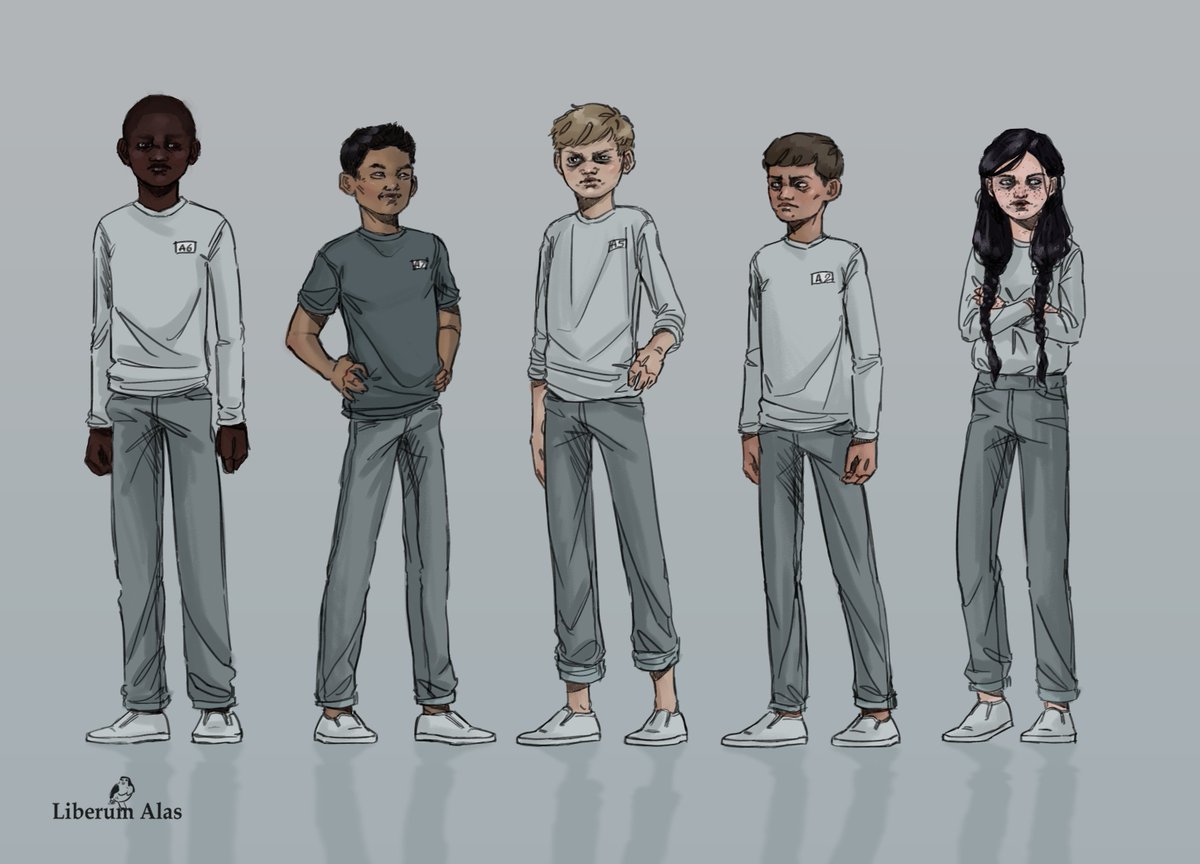 Rum_Alas's tweet image. Character designs for the Fever Code.

#mazerunnerfanart #thefevercode #themazerunner