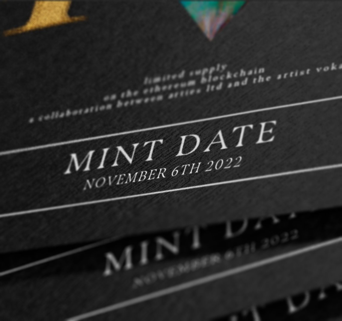 ArtiesLtd's tweet image. On November 6th, our mission to revolutionize the fine art space begins.