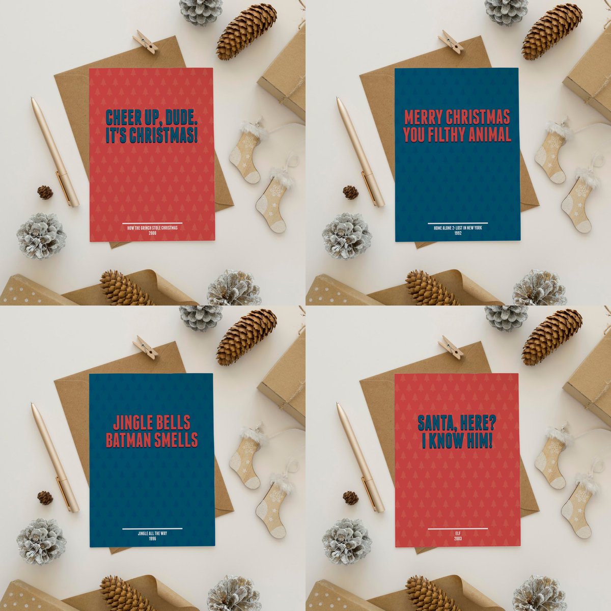 papersouldesign's tweet photo. Christmas Cards have landed.
All available in the 4 for 3 offer at https://t.co/uwPNxnz7JF using the code “4FOR3”
#craftbizparty #crimbo #crimbocards #shoptheoffer #shopindie https://t.co/PfGnQ6rIYB