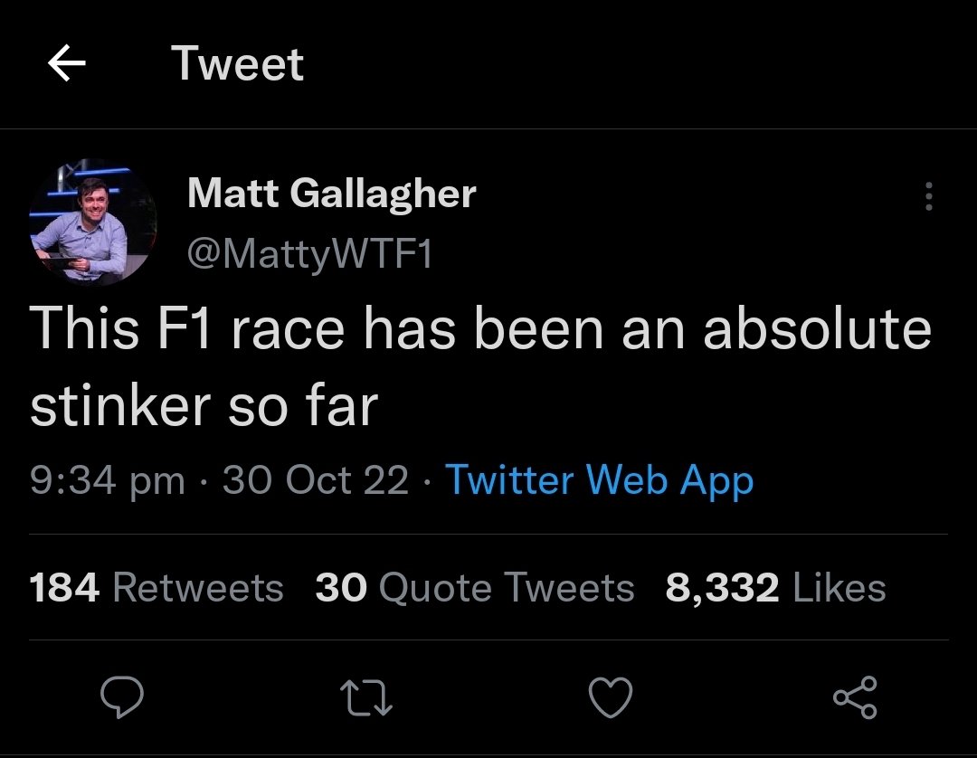 how it started vs how its going #mexicogp #WTF1