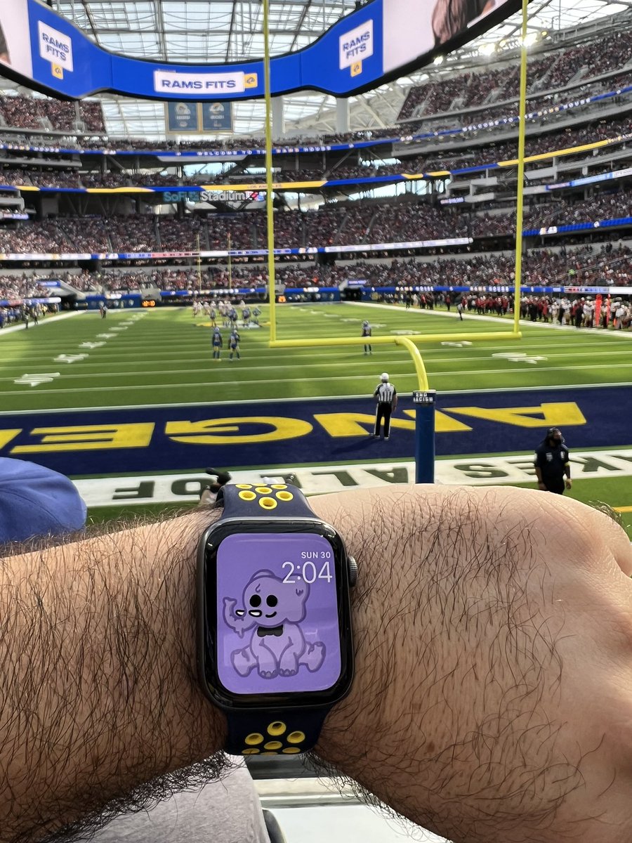 MorningStomp's tweet image. #MorningStomp @RamsNFL @SoFiStadium #NFTs #3L3Herd &amp;amp; #NFL