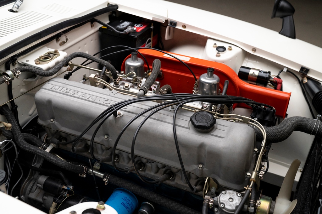 An inside look at the 1971 Fairlady. What do you think of what's under the hood?