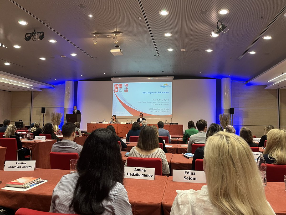 Teodora Frățilă (@teafratila) on Twitter photo #1 improving cancer care is first about care, not new drugs
#2 statistical significance doesn’t equal clinical significance
#3 choose great mentors
Thank you <a href="/ESOncology/">ESOncology</a> <a href="/AlexEniu/">Alex Eniu, MD, PhD</a> for all the strong building blocks for our careers
#oncologyeducation #1 improving cancer care is first about care, not new drugs
#2 statistical significance doesn’t equal clinical significance
#3 choose great mentors
Thank you <a href="/ESOncology/">ESOncology</a> <a href="/AlexEniu/">Alex Eniu, MD, PhD</a> for all the strong building blocks for our careers
#oncologyeducation