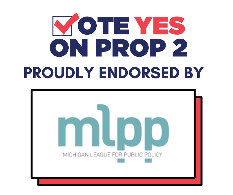 .@michleague has endorsed #MIProp2! By making voting more accessible and secure, Proposal 2 levels the playing field so all Michigan voters can be heard. promotethevote2022.com/michigan-leagu…