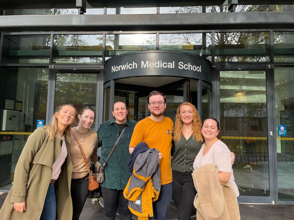 This weekend returned to Norwich with my friends from Univeristy. We visited <a href="/UeaMed/">MED UEA</a>. We all graduated from <a href="/UEAGrads/">UEAGrads</a>/<a href="/uniofeastanglia/">UEA</a> in 2015/16 and now work in Anaesthetics, haematology, GP, #MedEd and Psychiatry.