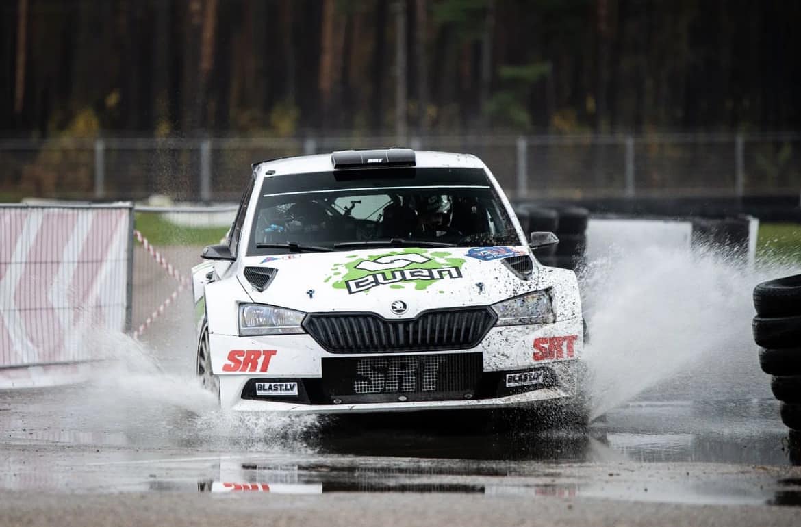 EVENmanagement's tweet photo. Impressive victory for #NextGeneration driver @PederKarl today!  Together with co-driver Jonas Andersson, he won the #RallisprintsLatvija2022 -        his first ever rally in the R5! 🏆🙌 #TeamEVEN https://t.co/EowvBbm0qA
