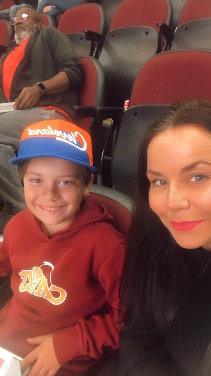 robingriz's tweet photo. @cavs it’s my 11th birthday today. Let’s bring me home a win!!- Maximus 
@RMFieldHouse 
#cavskidsnight
#LetEmKnow https://t.co/2nFcKXJNPE