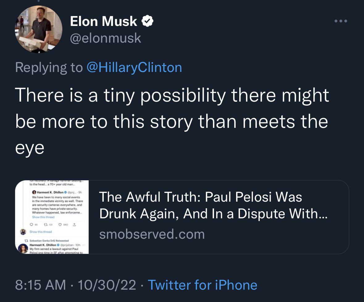 jasonselvig's tweet photo. The owner of twitter is easily fooled by fake news. This is going to go great. https://t.co/S7KxWKsksv