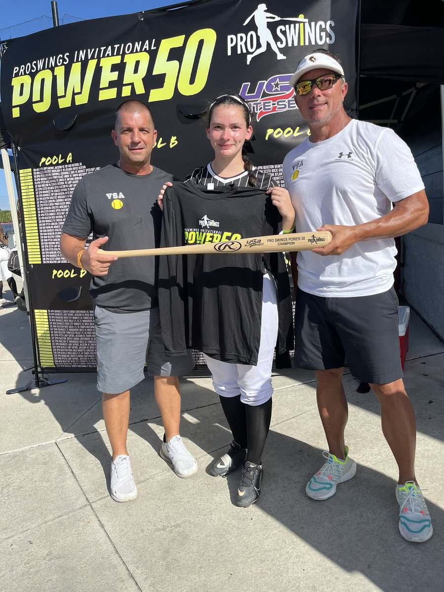 Very proud of the Lions at the ProSwings Power 50, we went 5-0 winning our bracket! We’re off to a great season 3 tournaments and 3 championship. Shoutout to Dani for pitching every inning of every game! <a href="/vaughnsports42/">Vaughn Sports Academy</a> <a href="/ProSwings_/">ProSwings</a> <a href="/USSSAFastpitch/">USSSA Fastpitch</a> <a href="/CoachMonti0105/">Mark Montimurro</a>