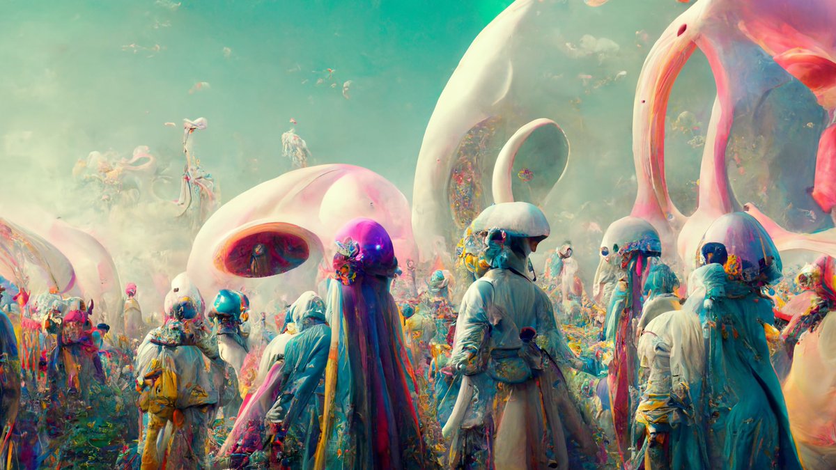 Design_Morphine's tweet photo. DesignMorphine Masters Y22/23: Lab 01 - Concept, a small sample of student MidJourney AI visual storytelling based on their project narratives. 
-
See all info for the next program here or link in bio: https://t.co/Xi5IXjtnAV
-
#midjourneyart #midjourney #midjourneyai #midjourney https://t.co/BmNrKsOkKy