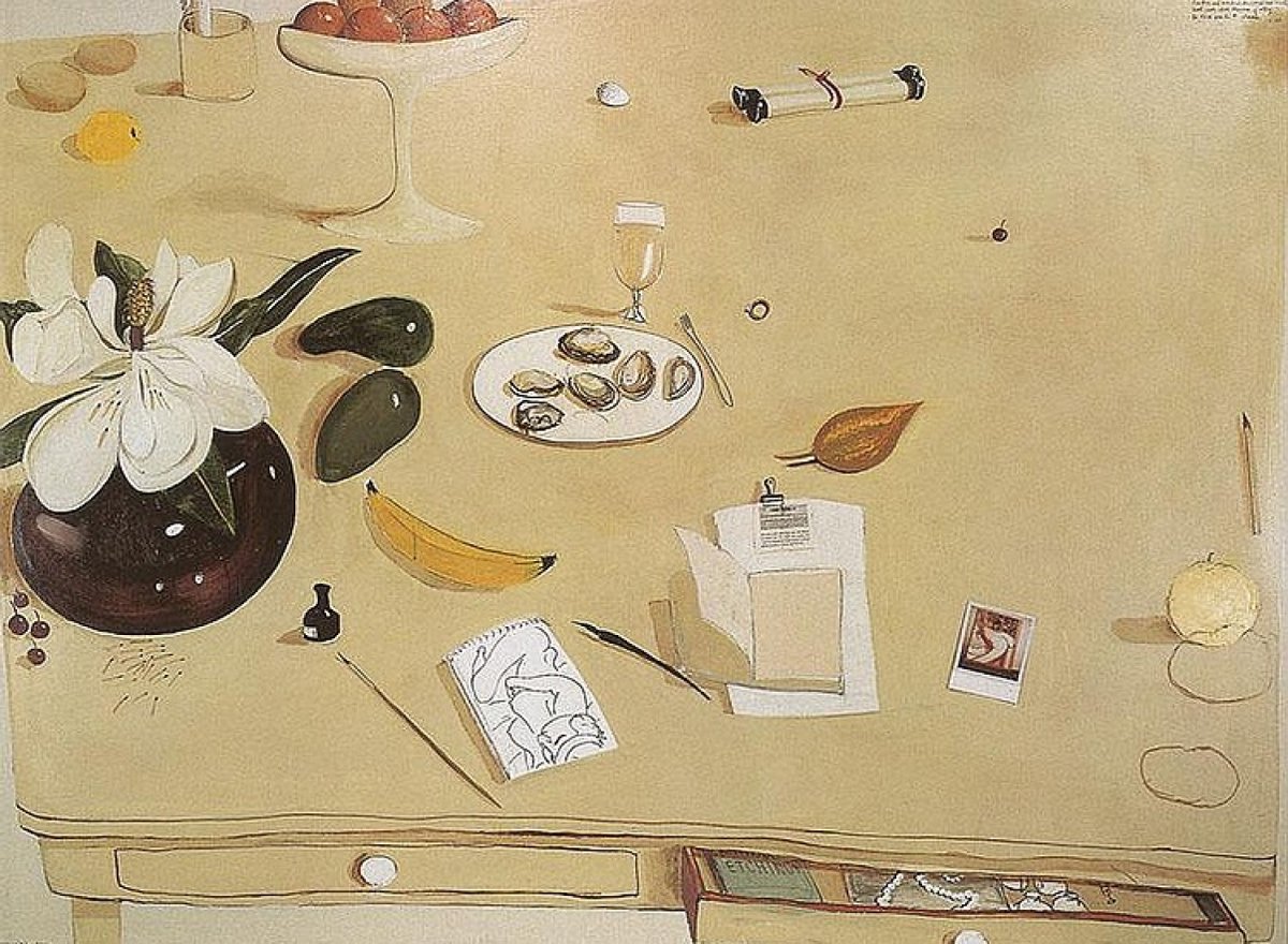 Food as art

Brett Whiteley, 'The Orange Table', 1978

#olivers
