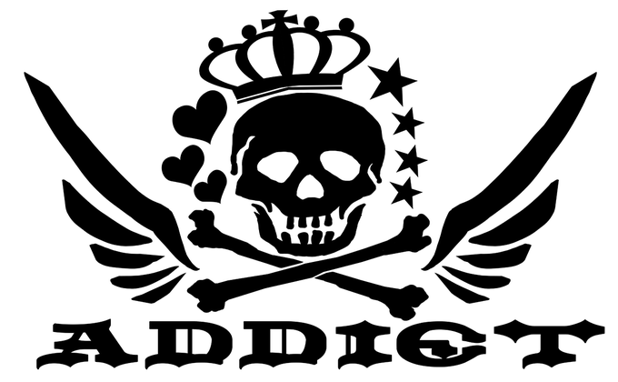 ギャル服に合わせたロゴデザイン作ったりしてた 