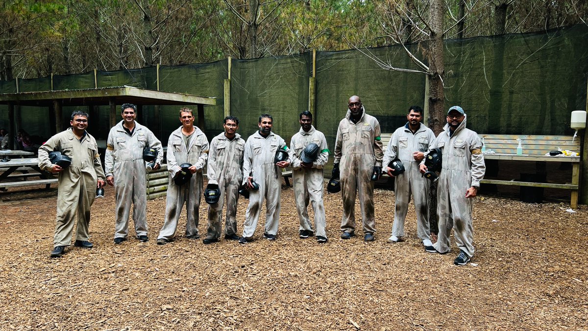 DynamicSecurit8's tweet photo. Dynamic Securities organized amazing Lunch followed by a wonderful gaming session of Paintball for all deserving team. This made them laugh and enjoy to the fullest from their busy and hardworking schedule
#teambuildingactivities #workculture #teamdevelopment #outdoors #bestteam https://t.co/cOmrmb5W1Z