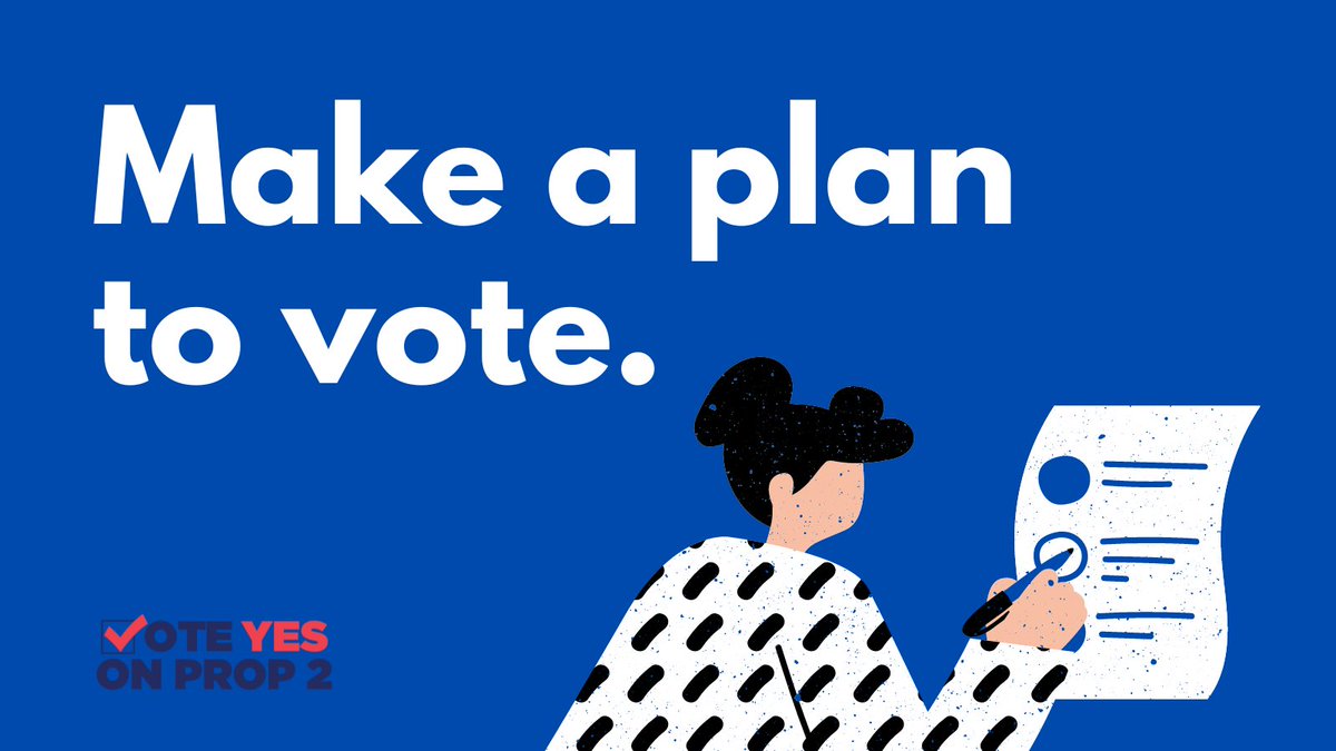 Haven’t registered or voted yet? Make a plan to vote! For information on how to register or vote, visit michiganvoting.org.