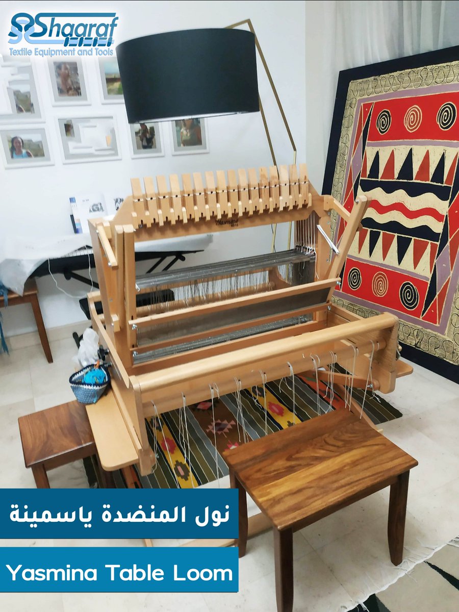 shaarafTET's tweet photo. نول المنضدة ياسمينة من الشرف لمعدات وأدوات النسيج
Yasmina Table Loom from Shaaraf Textile Equipment and Tools https://t.co/StQOM7fe03