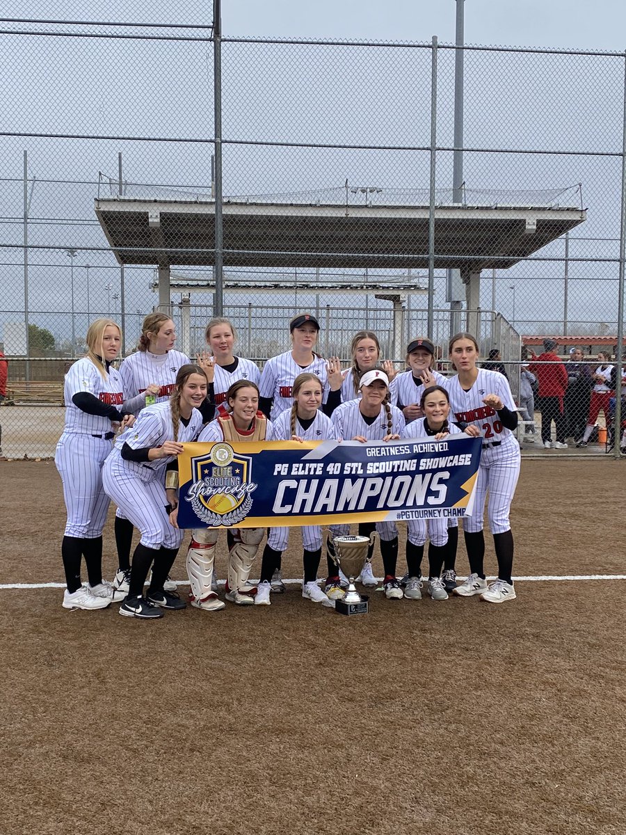 Congrats to the 18U Champions: Firecrackers MO 06 - Swiderski 🏆 #PGElite40StLShowcase <a href="/PGSBScout_MW/">PG Softball Midwest Scout</a>