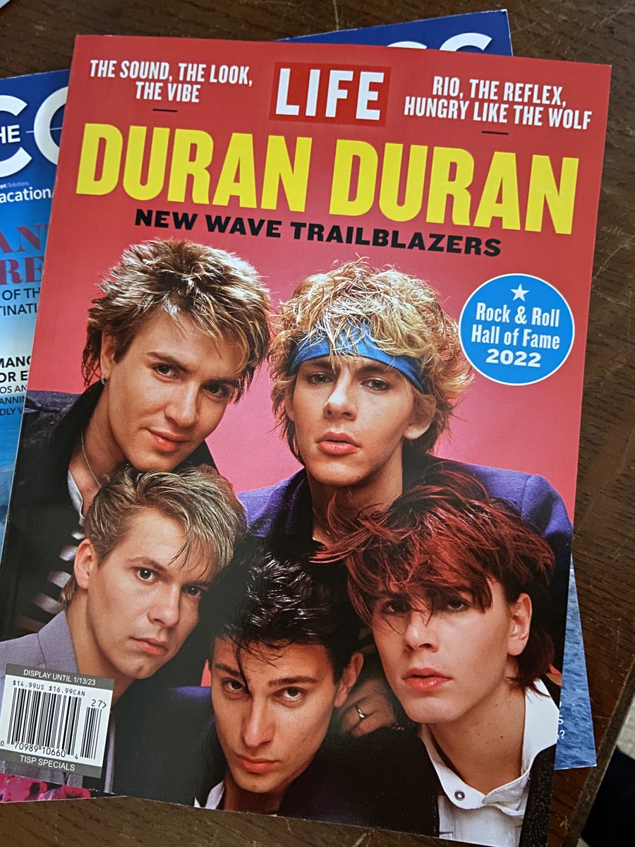 Somehow this jumped in my hands while buying groceries this afternoon.  😉 
It reminded me of the “teen” magazines my friends and I had to buy in the 80’s so we could have any &amp; every <a href="/duranduran/">Duran Duran</a> photo… 
and that made me 😀 on this gloomy day.  💕🎵💕
#DuranDuran