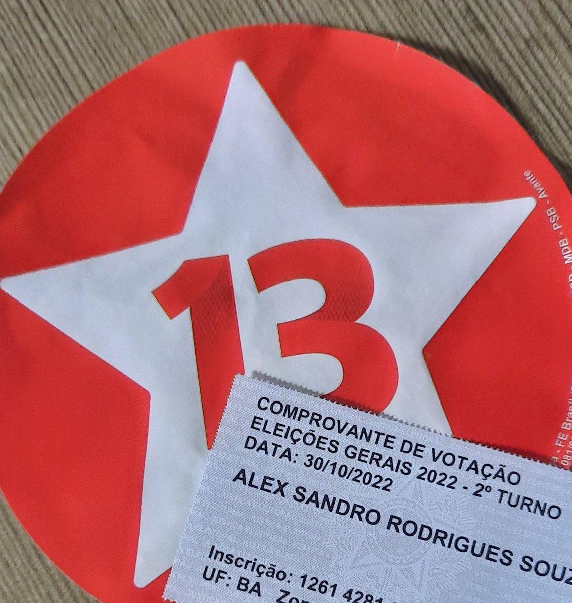 Alexrodriguesz's tweet photo. @nordeste131 #vamosvirar #LulaPresidente1️⃣3️⃣ https://t.co/4IHYHMSJ8I