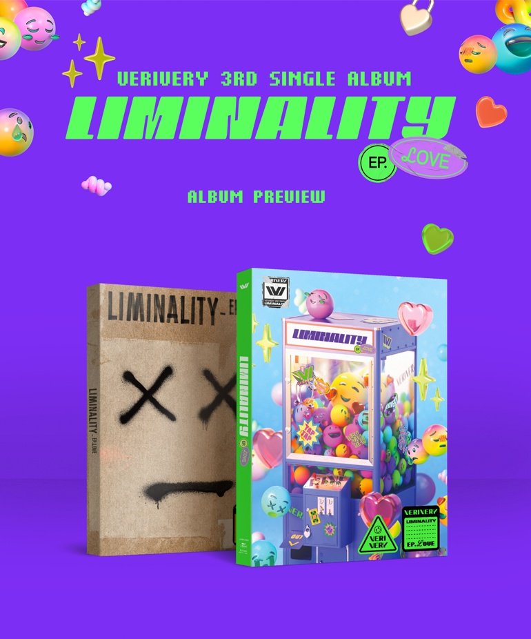 ✨️Se abre #preorder de #VERIVERY 3rd Single Album LIMINALITY [EP. LOVE]✨️

Detalles y precios en el formulario de compra: forms.gle/RwzJJ32QzYxgpD…

#kpop