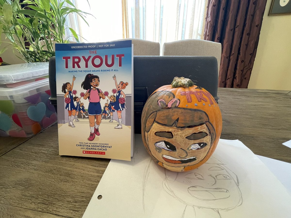 dralicetlee's tweet photo. Finished #literacyolantern! @soontornvat @bookelicious @GustafsonBrad @DrLOutlaw @tod https://t.co/0Gw29pKQRT