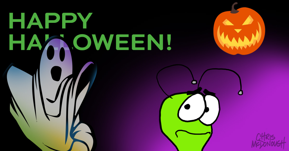 ChrisMcD_Design's tweet photo. Wishing you a Happy Halloween!
#halloween #blingercomics https://t.co/5J0gr8RjHx