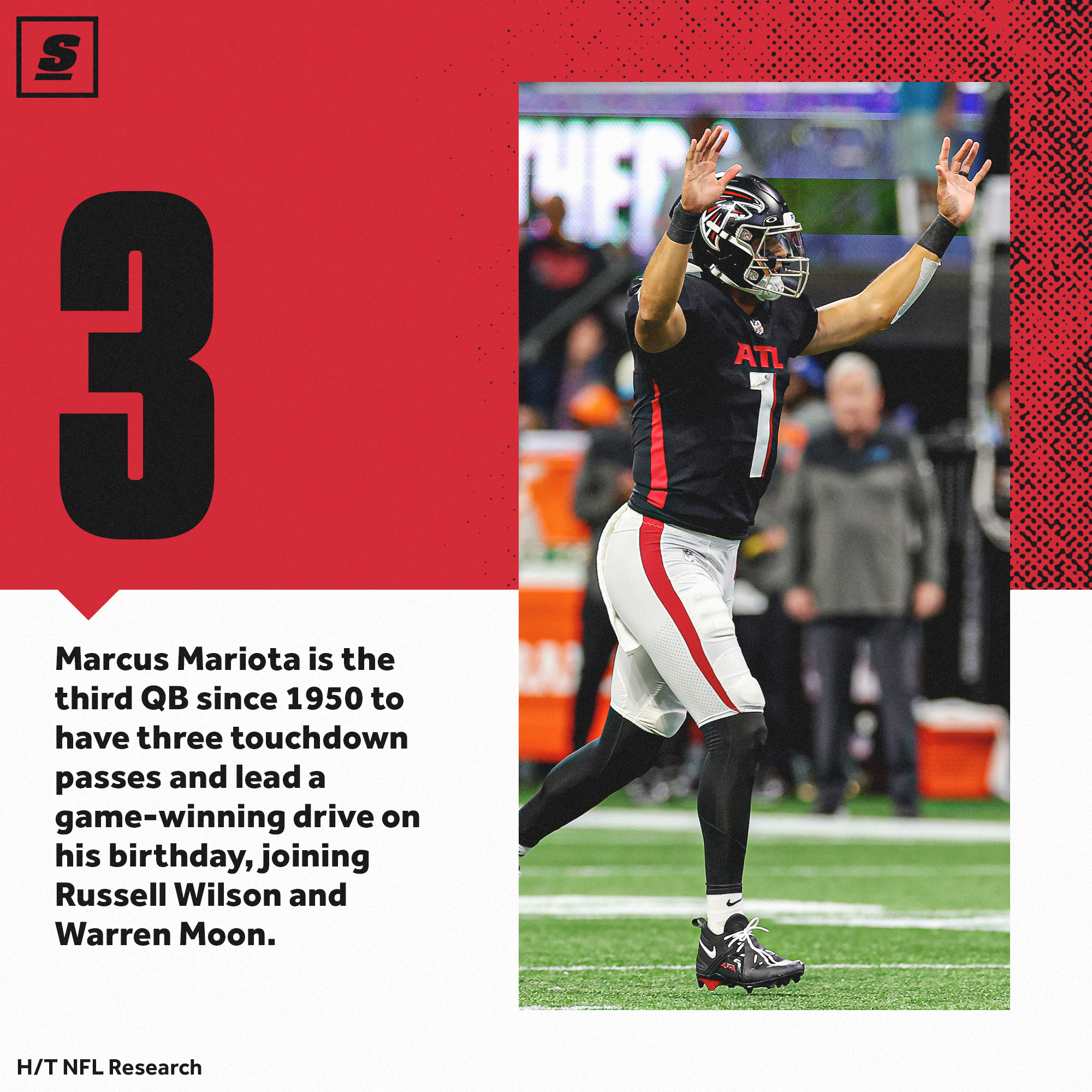 Happy birthday Marcus Mariota. 
