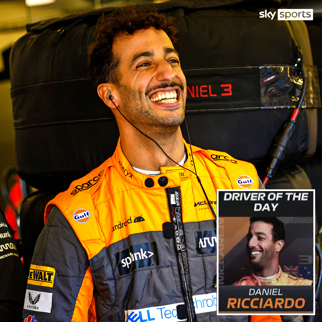 Daniel Ricciardo, Driver of the Day - Everyone liked this 👍