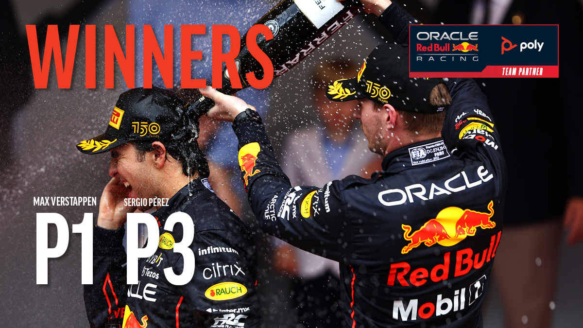 PolyCompany's tweet photo. What. A. Race! Max P1 🏆 and Checo P3 🏆 for #MexicoGP 🏁 @RedBullRacing #RB18 #PoweredByPoly

Learn more 👉 https://t.co/ZQMrnLiX2Y https://t.co/zM3P44DkRb