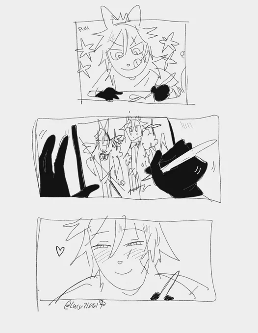 Moe being silly #comic #oc #originalcharacter (@gravedegger ) 