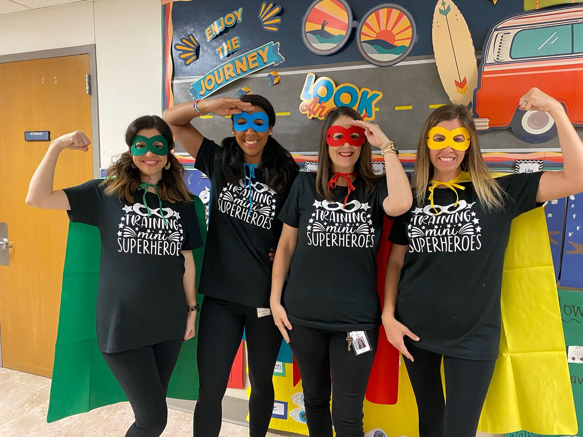 OCTArington's tweet photo. Storybook Character Day! Love this team! #OCT4U https://t.co/3Z37KyYBLt