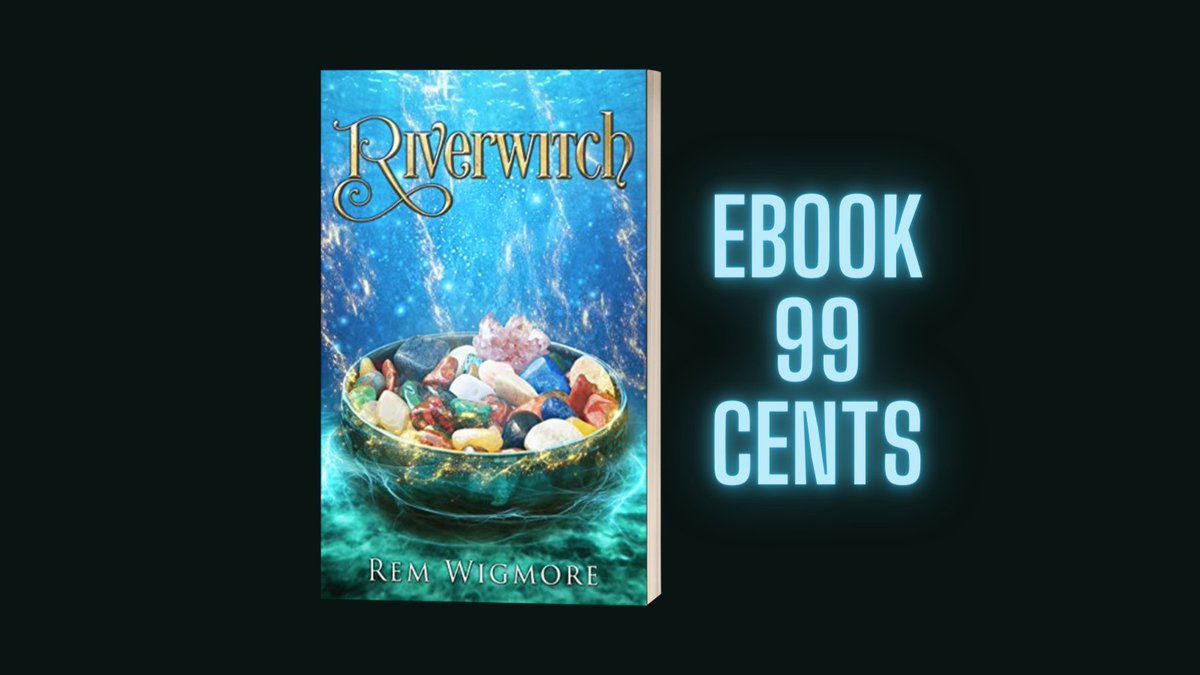 On the last day of Witchy Fun, we have the wonderful award finalist, Riverwitch, for 99 cents! books2read.com/riverwitch