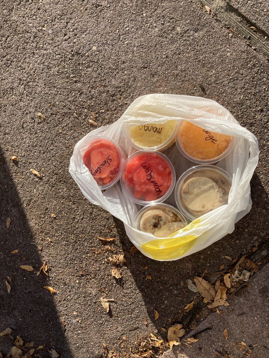 JoshSpeedSloth's tweet image. Last day of the season. I had to stock up on 6 pints of Ralph’s Italian Ice