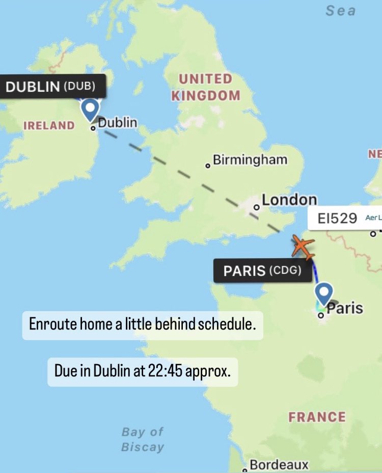 PSSNewbridge's tweet photo. #triptoparis coming to a conclusion… https://t.co/eSkU3rZsBq