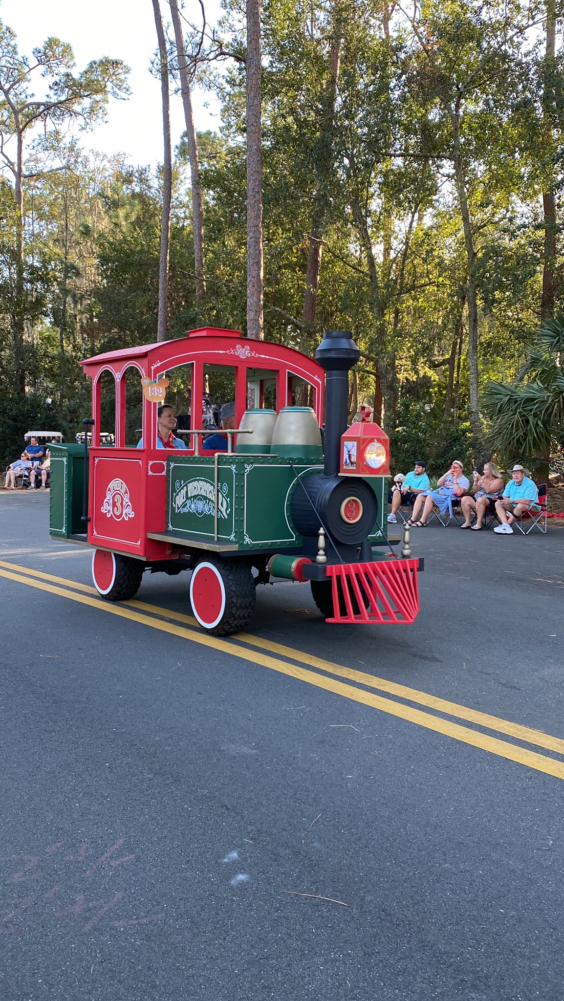 Denise at Mousesteps on Twitter "There were some incredible golf carts
