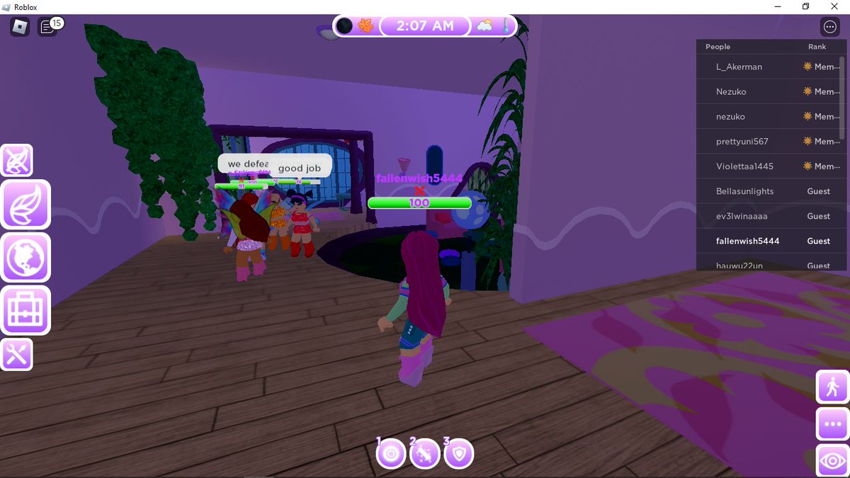 underwinx's tweet photo. More Roblox Winx club Rp screenshots. 💖⭐️❤️✨❇️🎇
#ROBLOX #roblox #robloxrp #winxclub #WINX #Bloom #Stella #Flora #Musa #Roxywinx #RP https://t.co/FiZhA4pC40