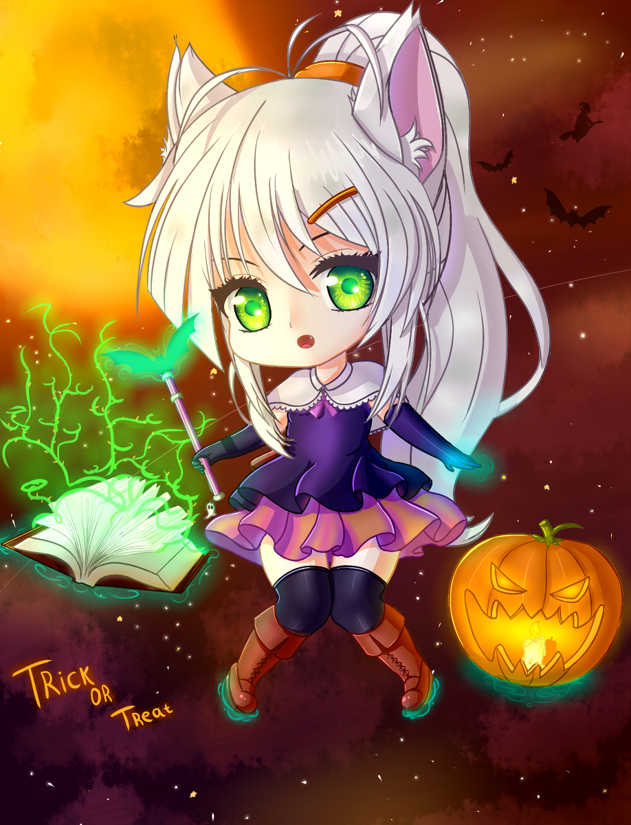 Remchik3's tweet photo. Halloween chibi #anime #art #fanart #digital #HALLOWEEN #witch #girl #fantasy #loli #chibi https://t.co/P2mkQOw4bL https://t.co/y5n6NNBHy9