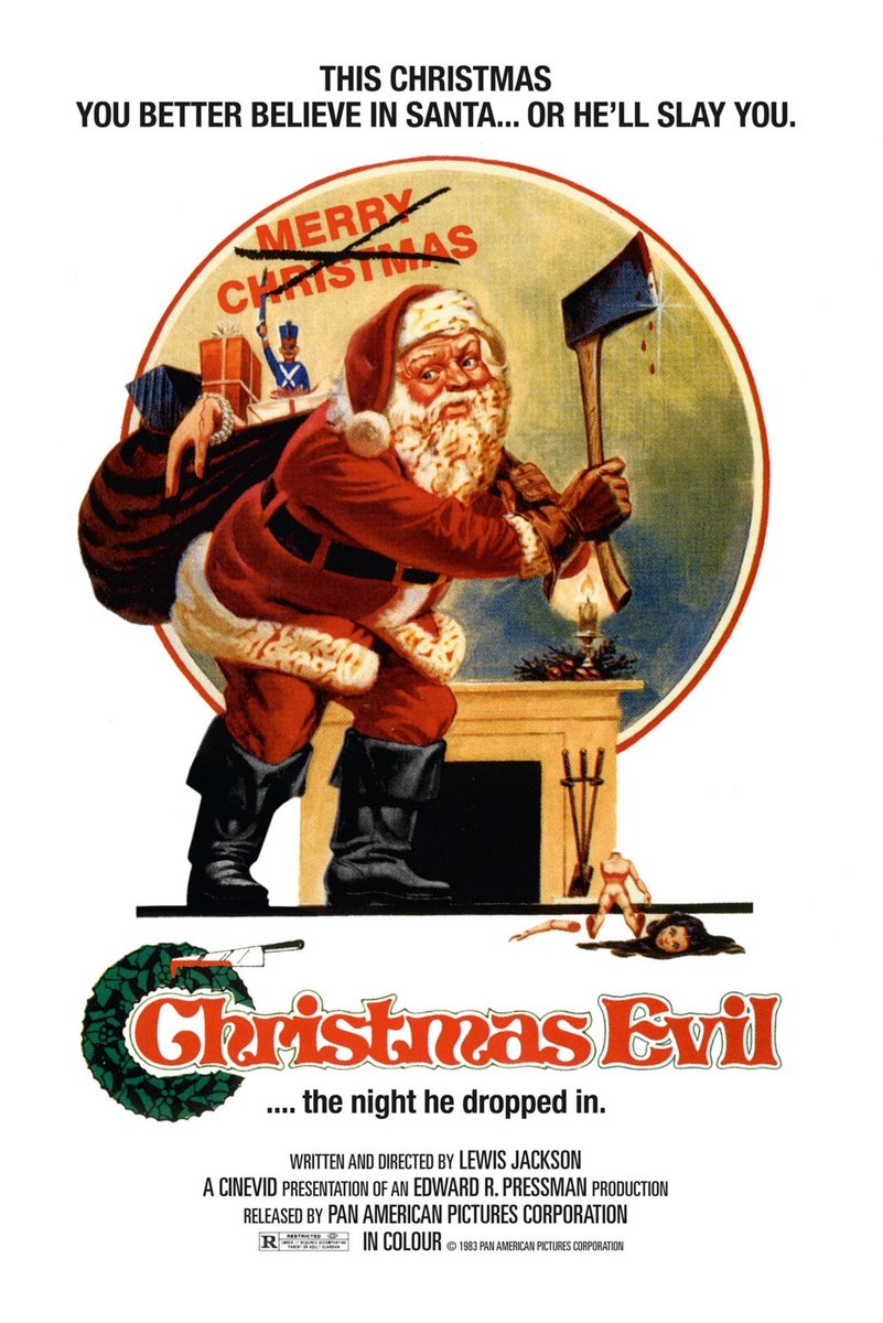 EugWSerra's tweet photo. On November 7, 1980, Christmas Evil was released. #ChristmasEvil #YouBetterWatchOut #TerrorInToyland #LewisJackson #BrandonMaggart #JeffreyDeMunn
#DianneHull #AndyFenwick https://t.co/OMdGhFTwVV