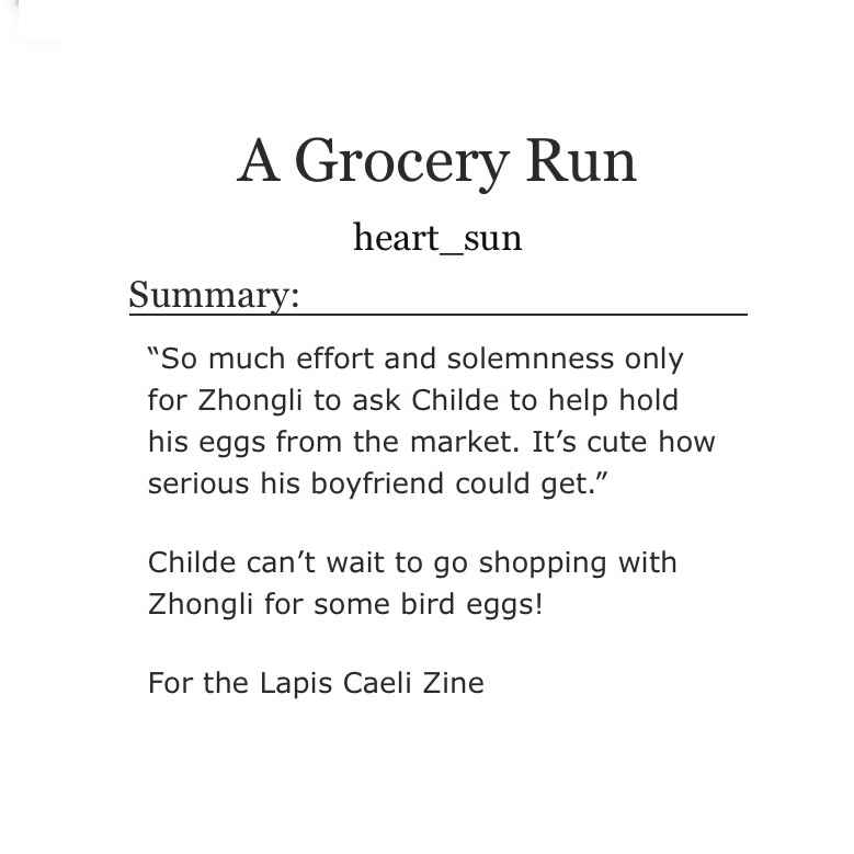 #ZhongChi #鍾タル #lapiscaeli #zczine

NSFW, oviposition, childe does not Understand

archiveofourown.org/works/42740139