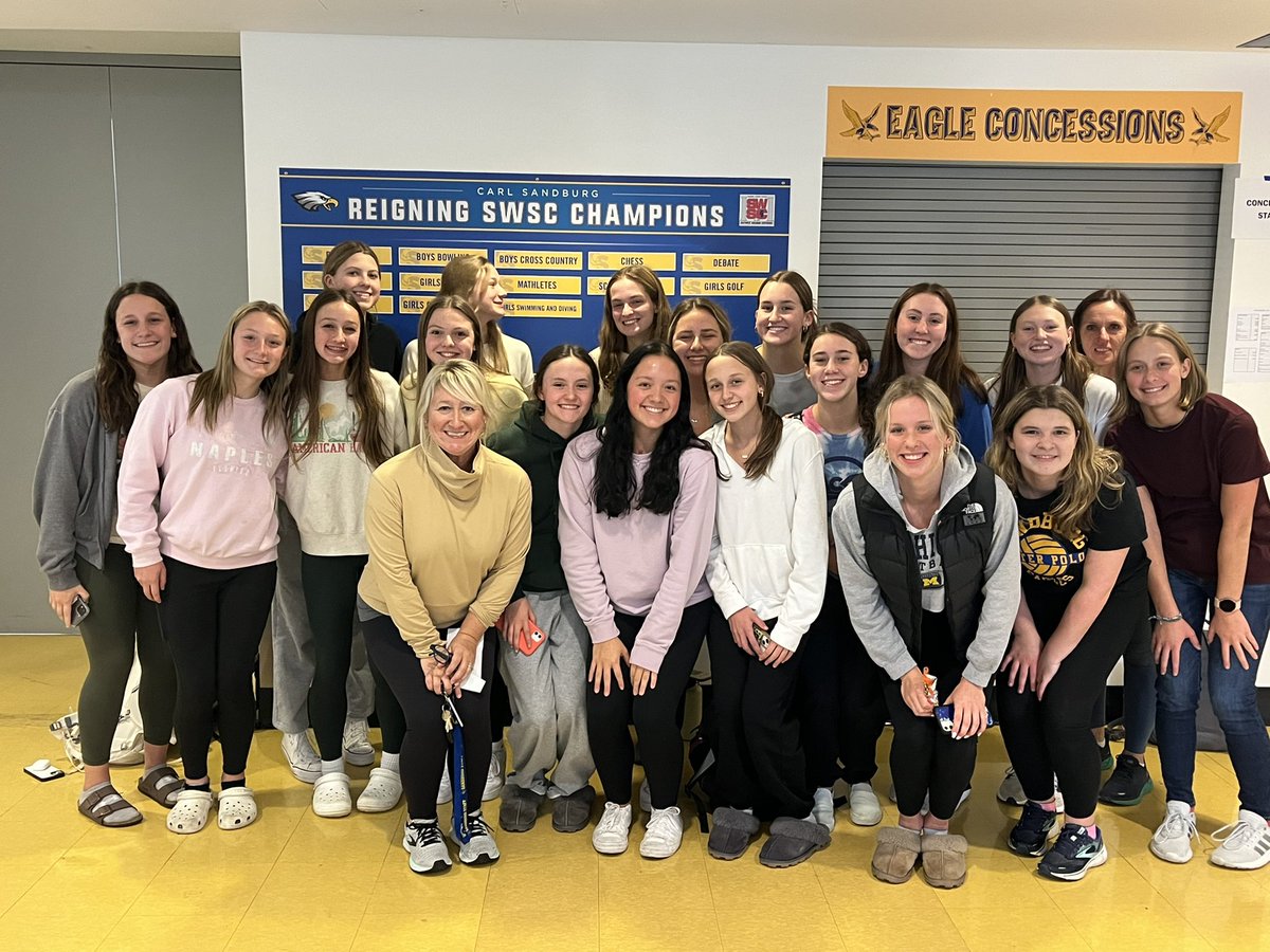 SwimCshs's tweet photo. Conference Champs - You can put it on the board!! https://t.co/71GZWI3ySE