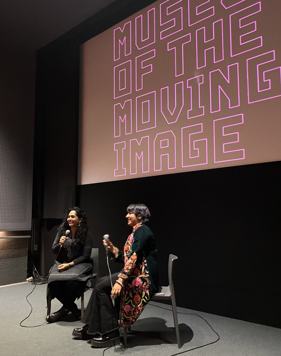 “It can feel like therapy to watch it. And it was therapy for me to make it.” @naushero talks about @AnActofWorship with @brandnewfarihah, whose new monthly series Infinite Beauty: Muslim + MENASA Identity Onscreen is alive and ongoing @MovingImageNYC