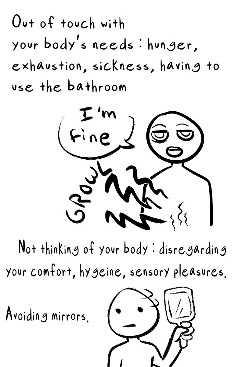 VERYWILDTHING's tweet photo. HOW TO TELL WHEN YOU ARE DISSOCIATING (1/2) https://t.co/AYxQsLu7xI
