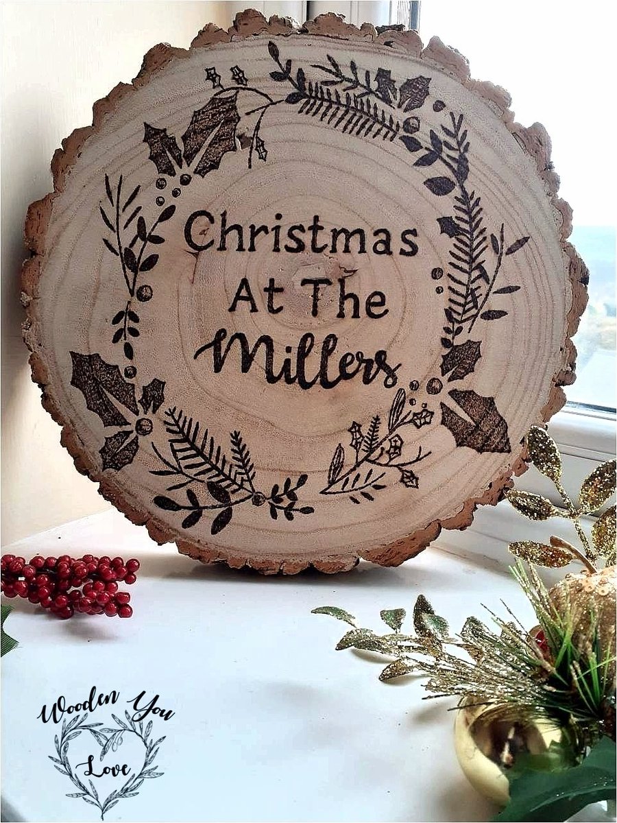 Looking for a rustic Christmas sign for the home or gift for a family? How about this hand burnt wood slice?

woodenyoulove.co.uk/product/handma…

#EarlyBiz #MHHSBD #Christmasgifts #shopindie #ukmakers #shopindie #shopsmall