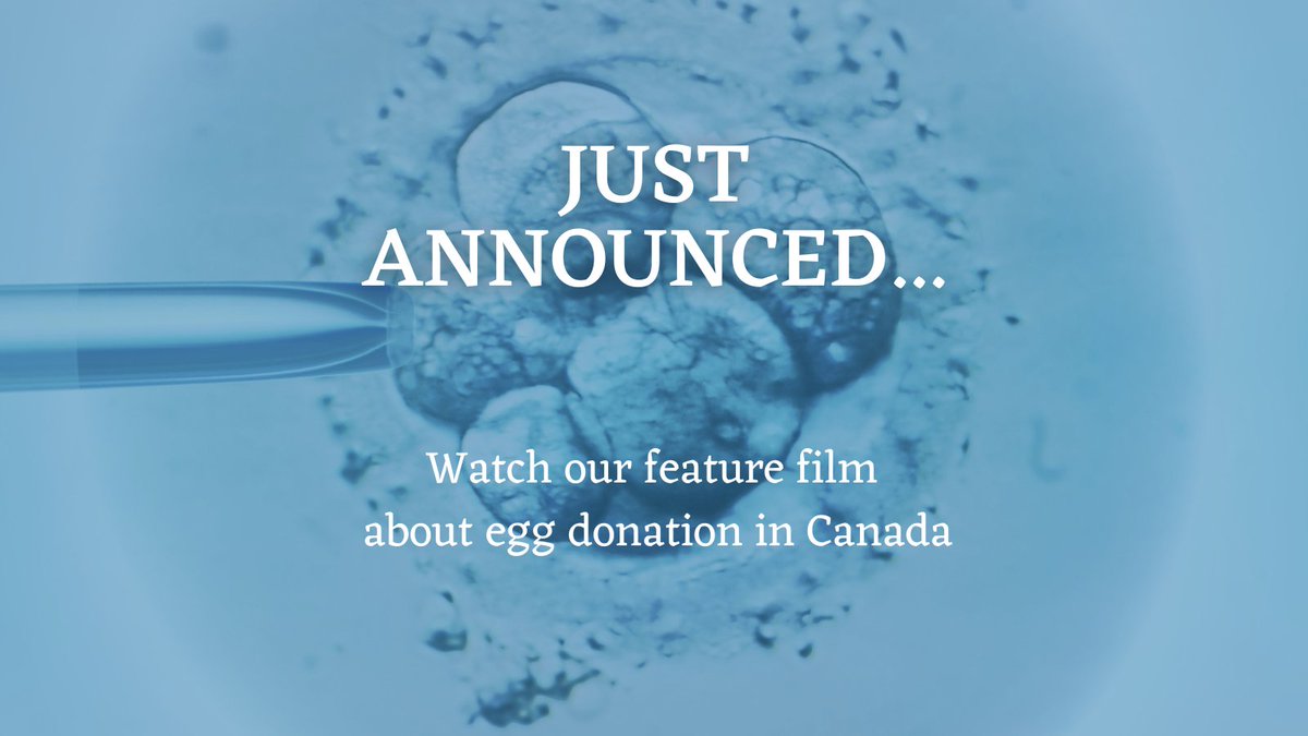 breakstigmafilm's tweet photo. Exciting News! It’s finally your chance to watch ‘The Secret Society’ feature film!  

Launching on World Fertility Day, Nov 2nd, 2022.
Enter the Hidden World of Egg Donation (from a Canadian perspective).

https://t.co/gBk5cF3dA7 

#worldfertilityday #TELUSoriginals #eggdonation https://t.co/zwp12AsX4W