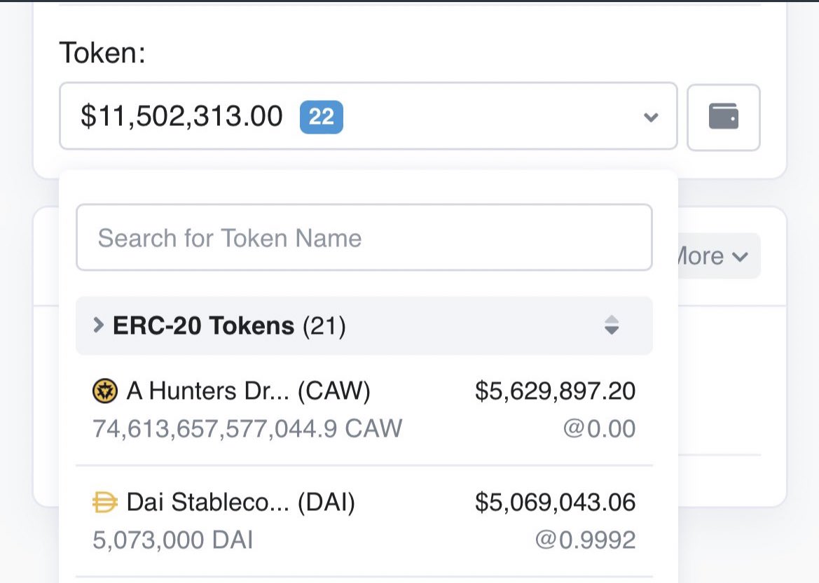 Whitehat (hacker), 74T (11.5m$) $CAW ve 5 milyon doları $DAI geri gönderdi
Adam gibi adam 😀👏
 #caw #CawCoin