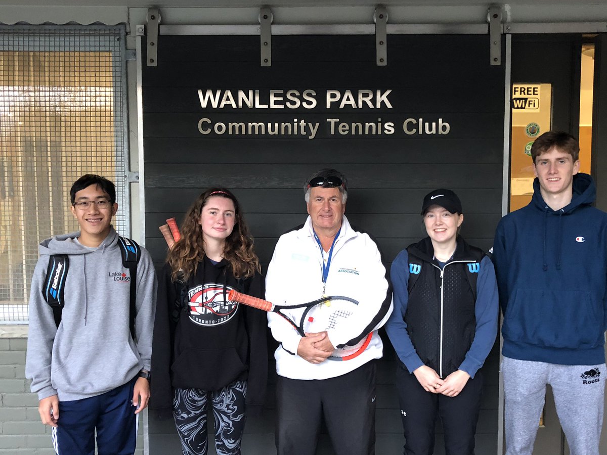 wanlesstennis's tweet photo. Today we have finished the lesson programs for the 2022 season. I wanted to thank this year’s instructor team and all the teams that have worked diligently with me for the past 30 seasons. It has been a great ride at Wanless Tennis. Arthur Wolf https://t.co/74YaLo1RKO