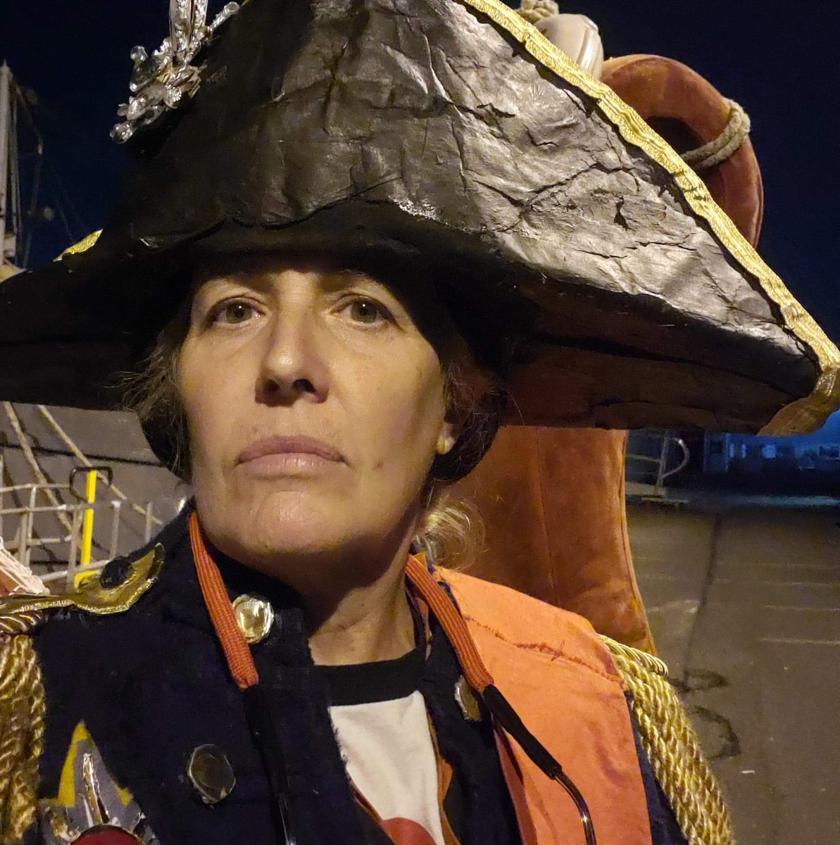 PortSideNY's tweet photo. #Sandy10 #BarnacleParade #RedHook #Brooklyn #resiliency #Community #socialresiliency #flooding #SuperstormSandy #hurricaneSandy our ED @CSSalguero (Admiral Nelson) livestreamed the Parade https://t.co/yKMHferYFV